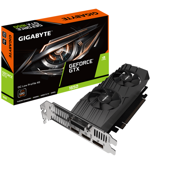 Gigabyte GeForce GTX 1650 D6 OC Low Profile 4G Graphics Card