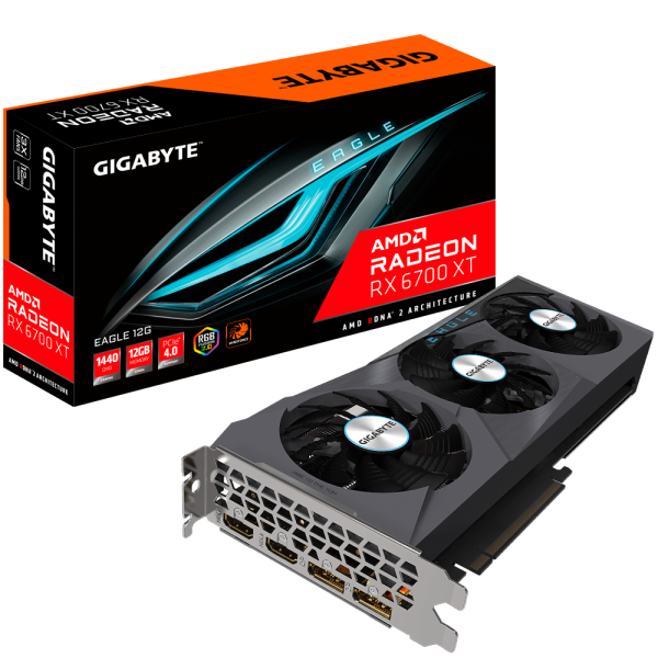 Gigabyte Radeon RX 6700 XT Eagle 12GB Graphics Card