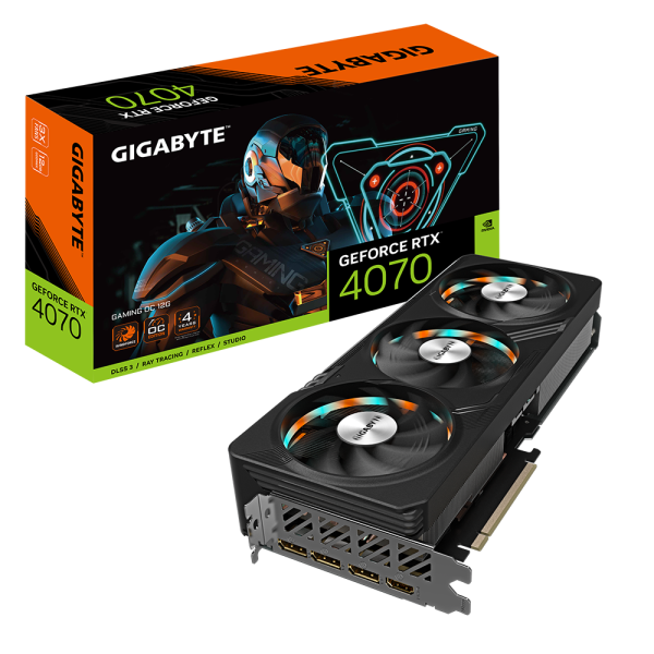 Gigabyte GeForce RTX 4070 Gaming OC 12G Graphics Card
