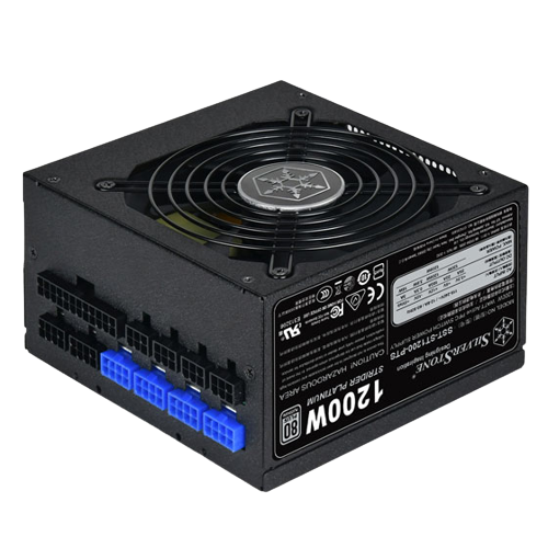 SilverStone ST1200-PTS 1200W 80 Plus Platinum Fully Modular Power Supply